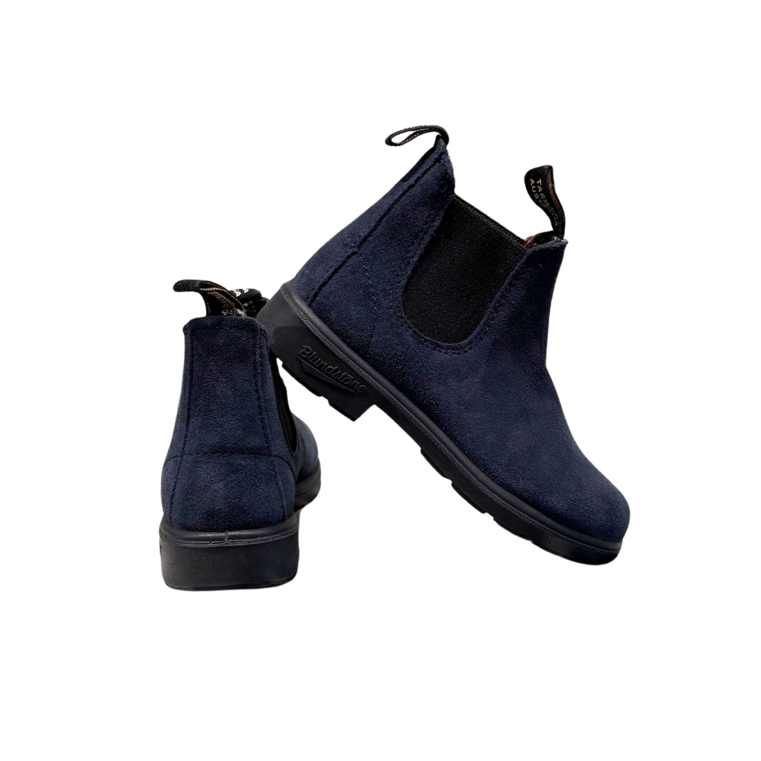 BLUNDSTONE Chelsea Boots - Indigo Blu Suede