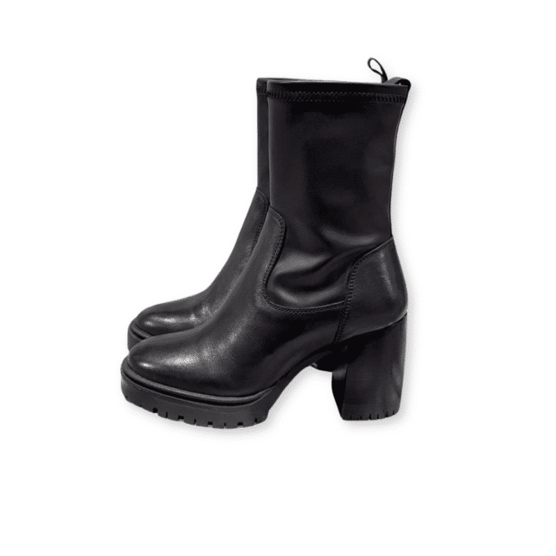 EMANUELLE VEE Tronchetto Soft Leg Black